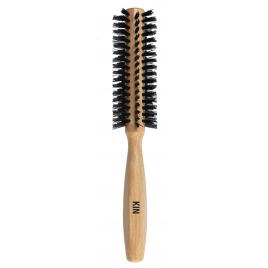 Perie rotunda cu peri din nylon si maner de fag 23 cm x 4 cm Koh-I-Noor, K312W