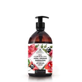 Sapun lichid Barwa Botaniki cu Trandafir si Santal Barwa Cosmetics, 500 ml