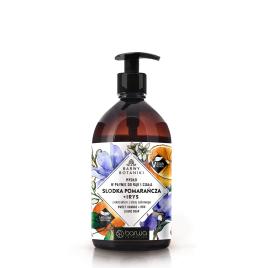 Sapun lichid Brawa Botaniki cu Portocale dulci si Iris Barwa Cosmetics, 500 ml