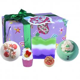 Set bile de baie, Incredibauble Christmas, 5 produse, Bomb Cosmetics
