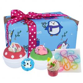 Set bile de baie Crazy Christmas, 5 produse, Bomb Cosmetics