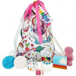 Set cadou Unicorn Utopia Bags Cotton, Bomb Cosmetics