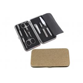 Trusa manichiura 6 produse, cutie galben auriu, Koh-I-Noor