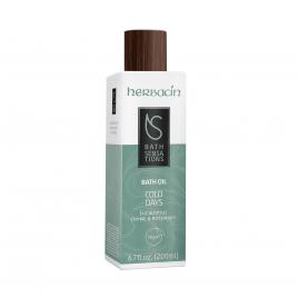 Ulei de baie Cold Days cu eucalipt, cimbru, rozmarin, Herbacin, 200 ml