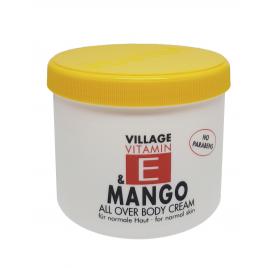 Crema de corp Village cu vitamina E si mango, 500 ml