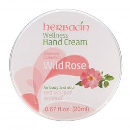Crema de maini cu trandafir salbatic, 20 ml, Herbacin