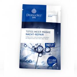 Masca pentru fata regeneranta de noapte Dermasel cu ulei de argan si avocado, 12 ml