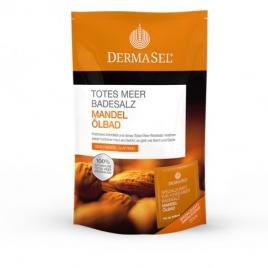 Sare de baie Dermasel de la Marea Moarta cu ulei de migdale, 400 g + 20 ml