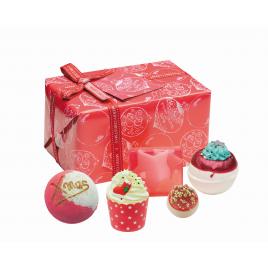 Set cadou Santa Baby, Bomb Cosmetics, 5 produse