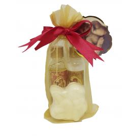Set organza Vintage (de dus 65 ml + lotiune corp 65 ml, bila efervescenta), Village Cosmetics