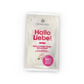 Spuma de baie cu Lapte si Trandafiri albi, Dermasel, 40 ml