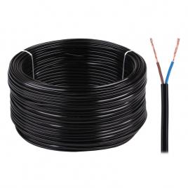 Cablu electric omy 2x0.75 300v negru
