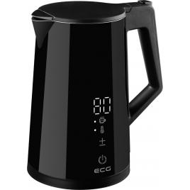 Cana electrica fierbator ecg rk 1893 digitouch black, 2200 w, 1,7 litri, pereti