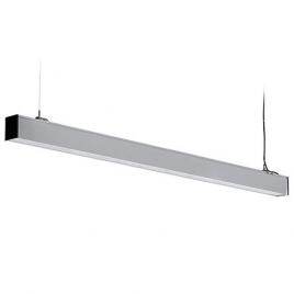 Corp iluminat liniar 120cm 40w 4000k alb neutru - argintiu
