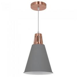 Corp suspendat pentru iluminat max 60w ip20 culoare gri/cupru