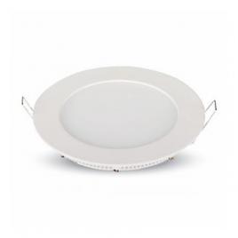 Panou led rotund incorporabil 18w 6000k alb rece