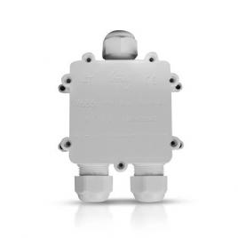 Conector terminal 8-12mm ip68 - alb