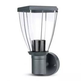 Lampa de gradina montaj perete soclu e27 - negru