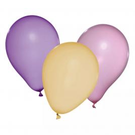 Baloane sidef culori asortate, calitate helium, biodegradabile, set 10 bucaÅ¢i