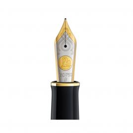 Penita b din aur de 18k/750 ornament din rodiu pentru stilou m420/450 bicolora
