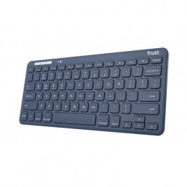 Tastatura trust lyra wireless, albastru