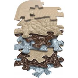 Covoras ortopedic senzorial puzzle set pentru seniori