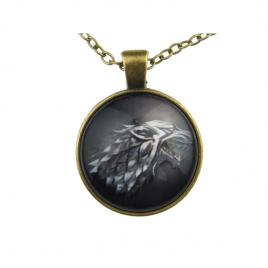 Pandant bronz Game of Thornes - HOUSE STARK