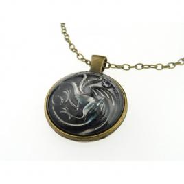 Pandant din bronz Game of Thrones - House Targaryen