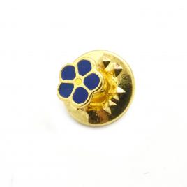 Pin masonic auriu - albastrudin otel pentru ucenici calfe si maestri