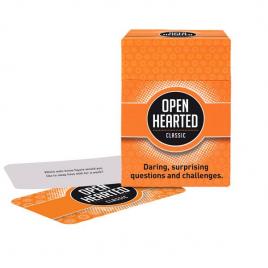 Joc de carti pentru cuplu Open Hearted Games - Sex Talk provocari erotice in limba engleza