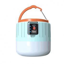 Lampa LED 240W cu incarcare solara telecomanda rezistent la apa acumulatori interni incarca si telefoane