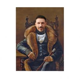 Tablou Portret personalizat pictura duce printat panza canvas 30x40cm