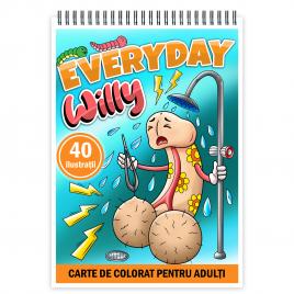 Carte de colorat haioasa antistress pentru adulti 40 de ilustratii cu Penisuri 86 de pagini