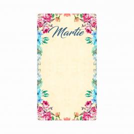 Set 200 Cartonase cu tematica Martisor model 12 multicolor 9x5 cm