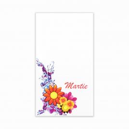 Set 200 Cartonase cu tematica Martisor model 28a multicolor 9x5 cm