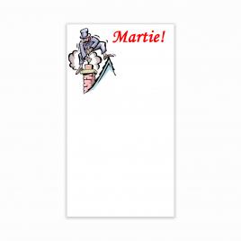 Set 200 Cartonase cu tematica Martisor model 78 multicolor 9x5 cm