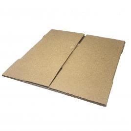 Set 25 cutii de carton 12x12x12cm ondulat in 3 straturi pentru depaozitare transport si ambalat maro