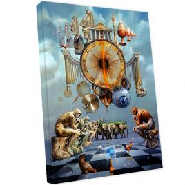 Tablou masonic - canvas peisaj 57 x 40 cm