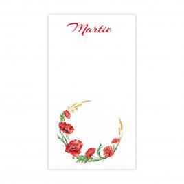 Set 100 Cartonase cu tematica Martisor marx304 multicolor 16x9cm
