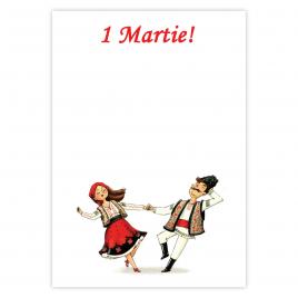 Set 200 Cartonase cu tematica Martisor marx001 multicolor 10x7cm