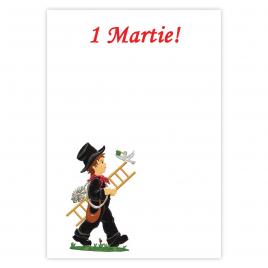 Set 200 Cartonase cu tematica Martisor marx003 multicolor 10x7cm