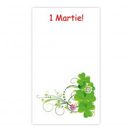 Set 200 Cartonase cu tematica Martisor marx105 multicolor 9.5x5.5cm