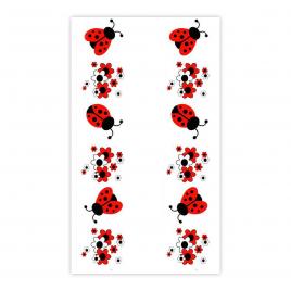 Set 200 Cartonase cu tematica Martisor marx114 multicolor 9.5x5.5cm