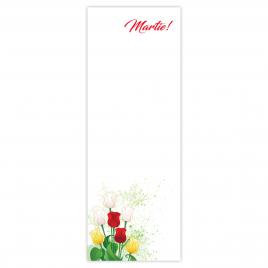 Set 200 Cartonase cu tematica Martisor marx204 multicolor 15x5.5cm