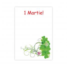 Set 200 Cartonase cu tematica Martisor marx416 multicolor 8.5x6cm