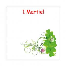 Set 200 Cartonase cu tematica Martisor marx511 multicolor 5x5cm