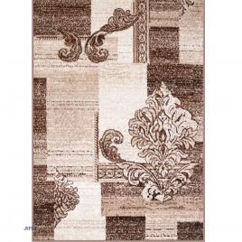 Covor sufragerie, model cappuccino 16009, dreptunghiular, maro