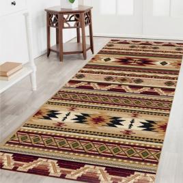 Covor traditional sufragerie, model 15080 120, bej maro