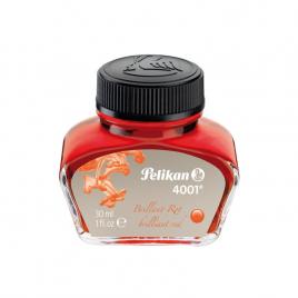 Cerneala 4001 la borcan, 30 ml, rosu lucios
