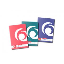 Caiet a5 80f patratele rainbow